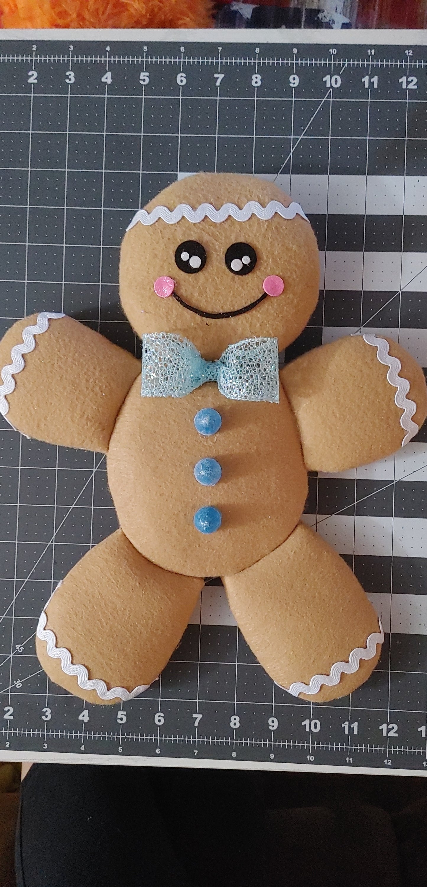 Wreath Attachment - Gingerbread Boy