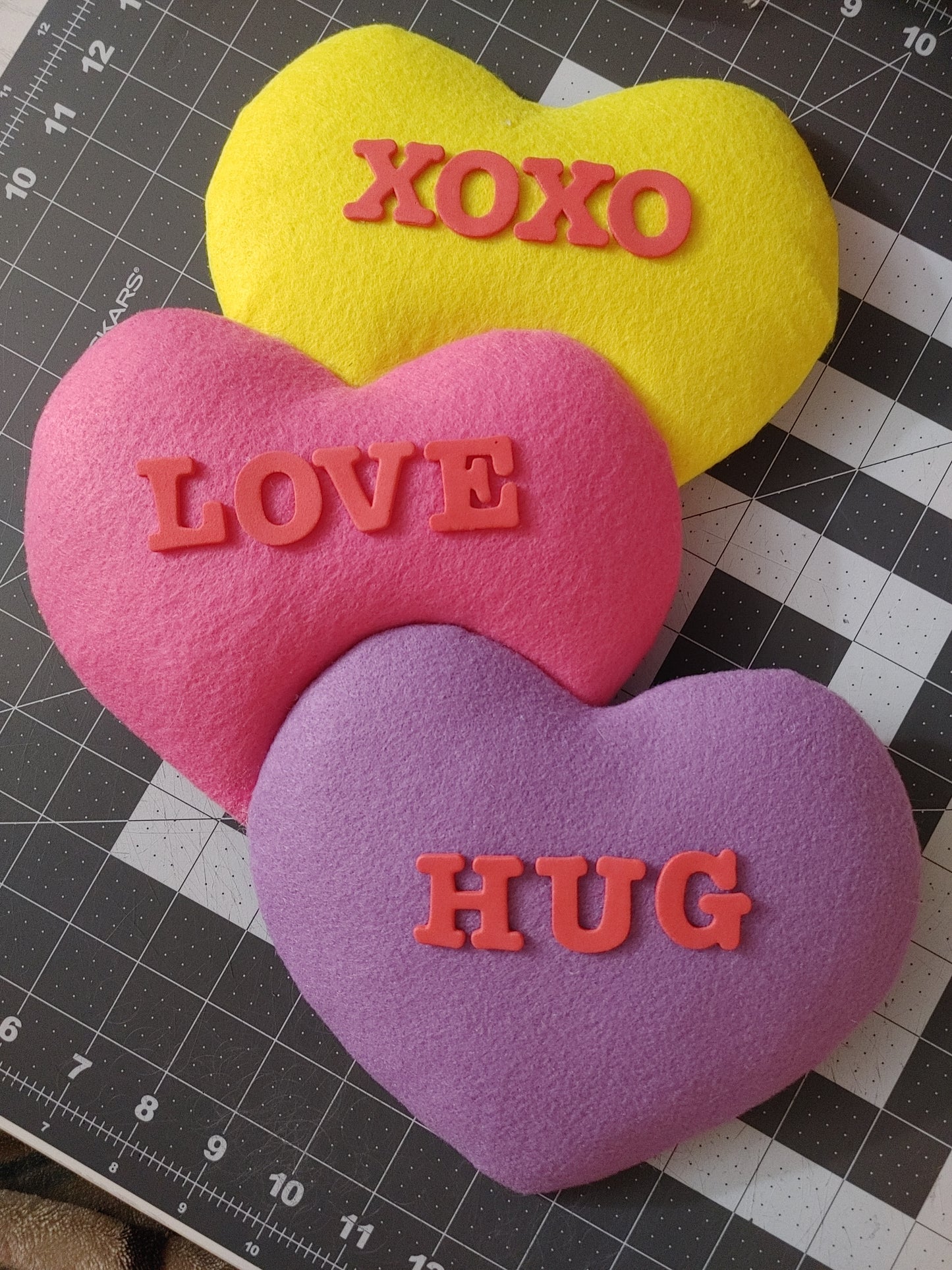 Wreath Attachment - Conversational Hearts