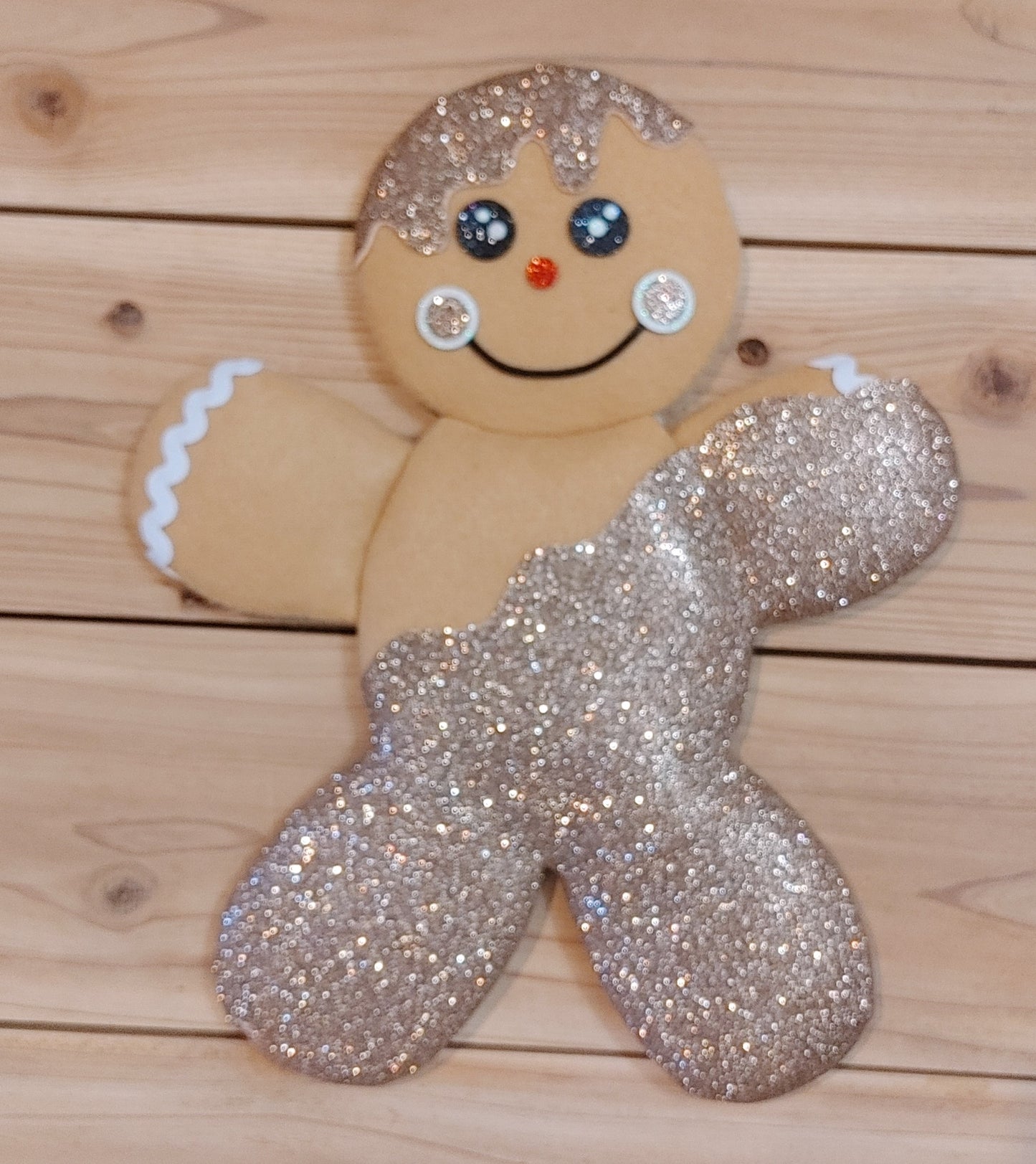 Wreath Attachment - Dipped Gingerbread