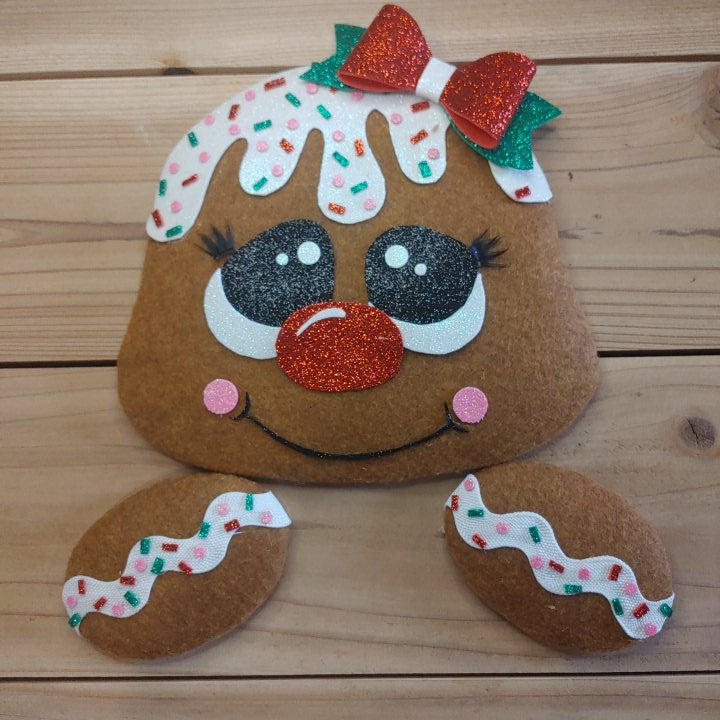 Wreath Attachment - Gingerbread 3 pc set