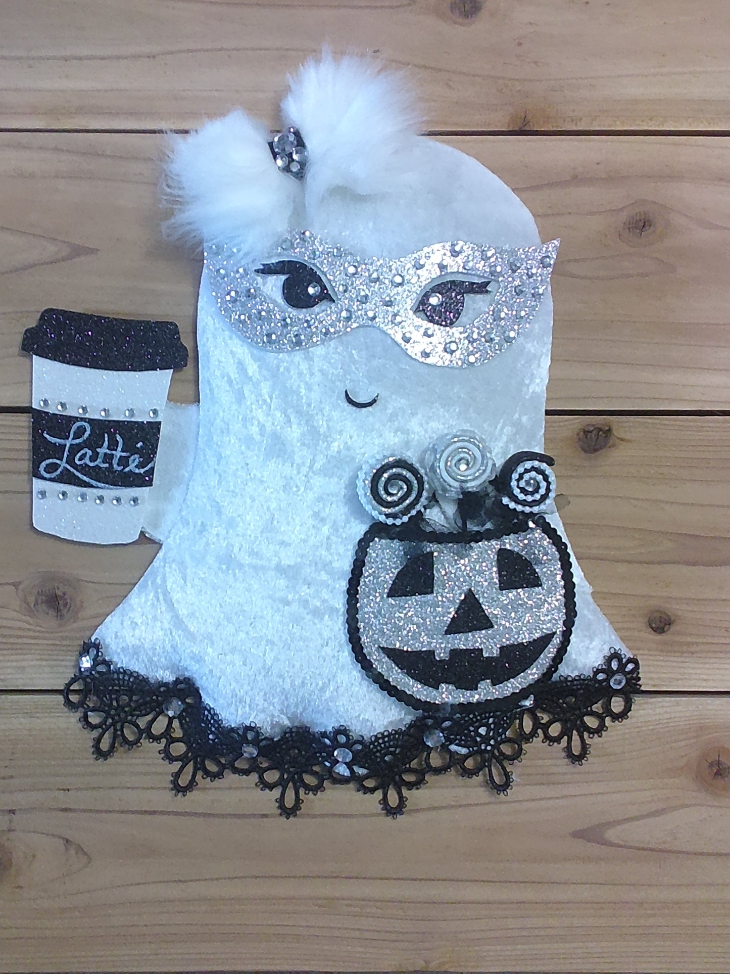 Wreath Attachment - Fancy Ghost