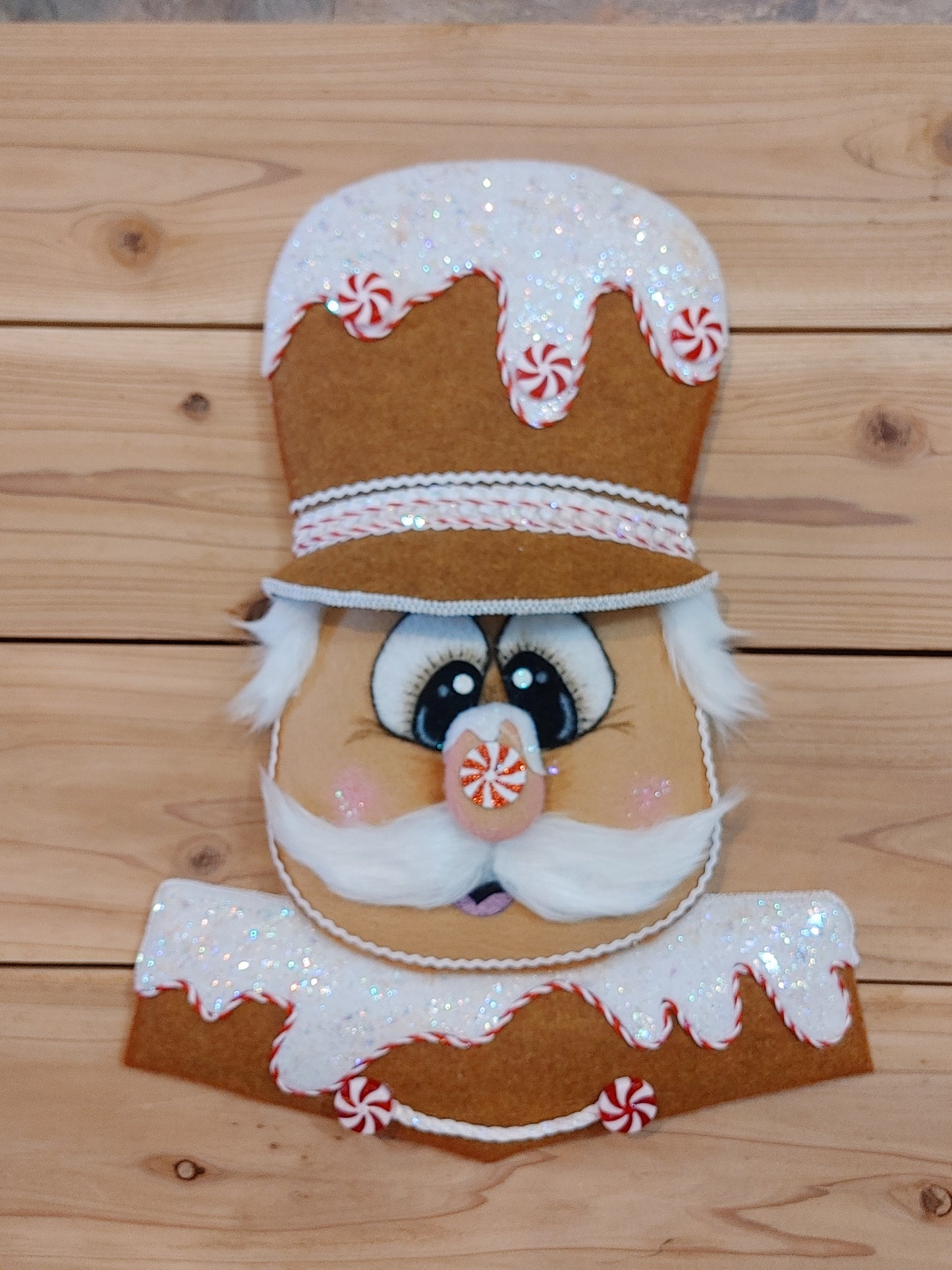 Wreath Attachment - Gingerbread Nutcracker