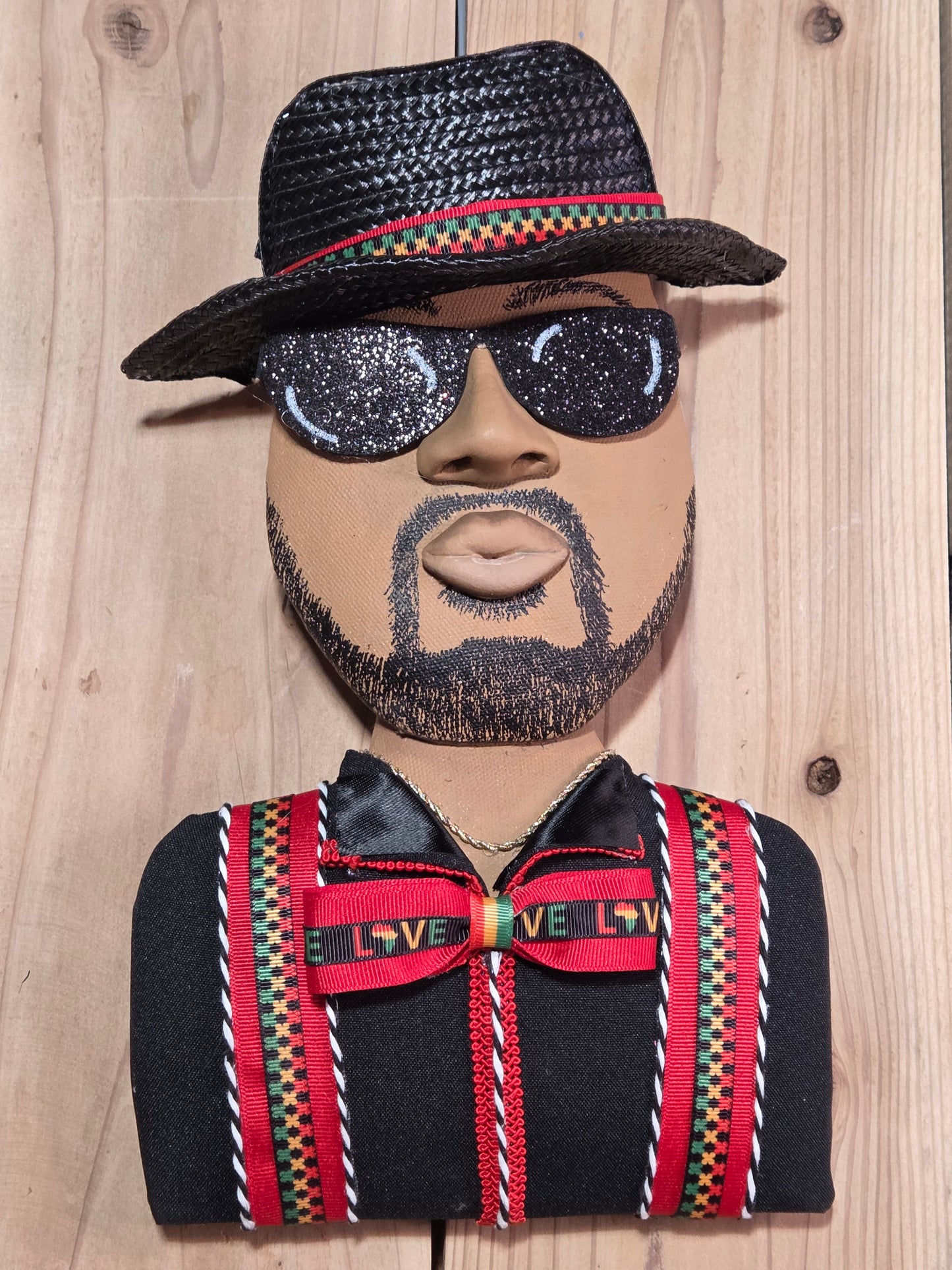 Wreath Attachment- Male with Hat