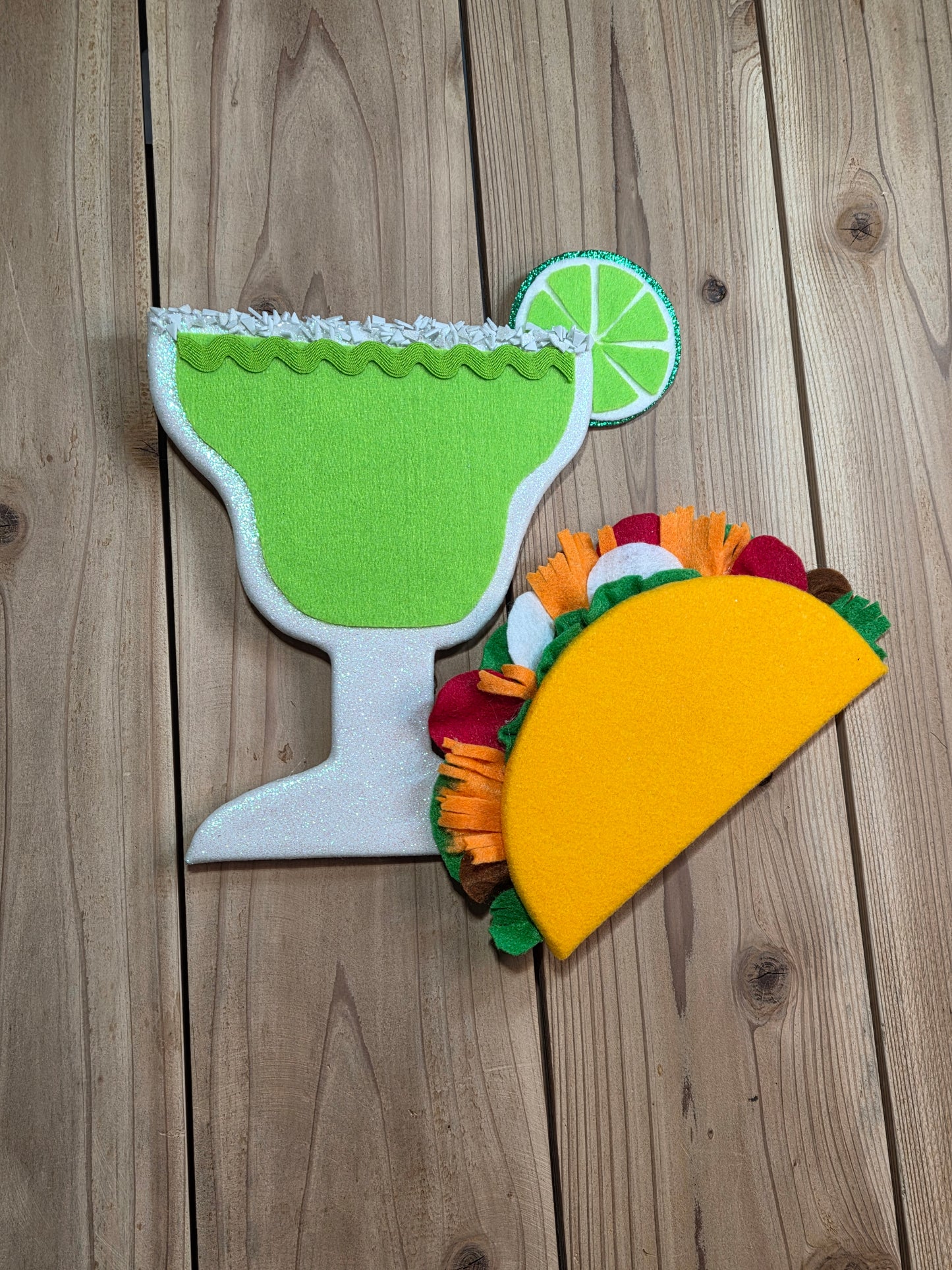 Wreath Attachment-Fiesta Margrita with Taco
