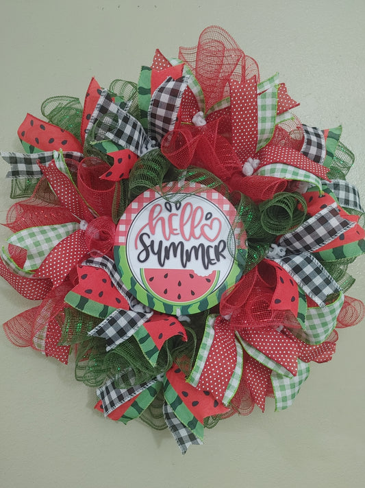 Wreath - Watermelon