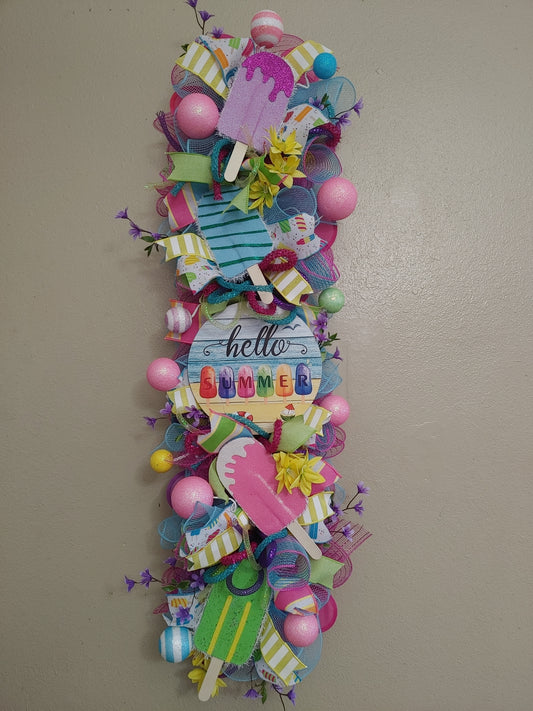 Wreath - Hello Summer Swag