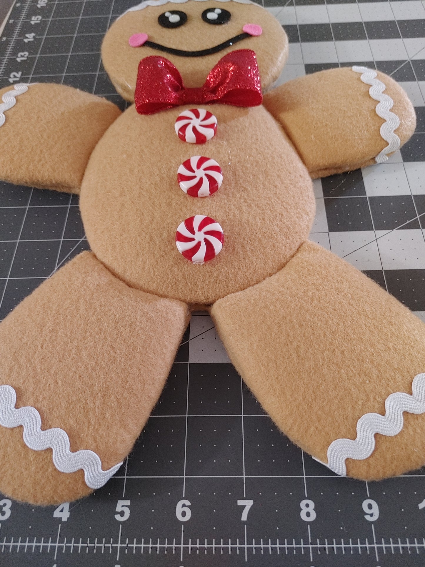 Wreath Attachment - Gingerbread Boy