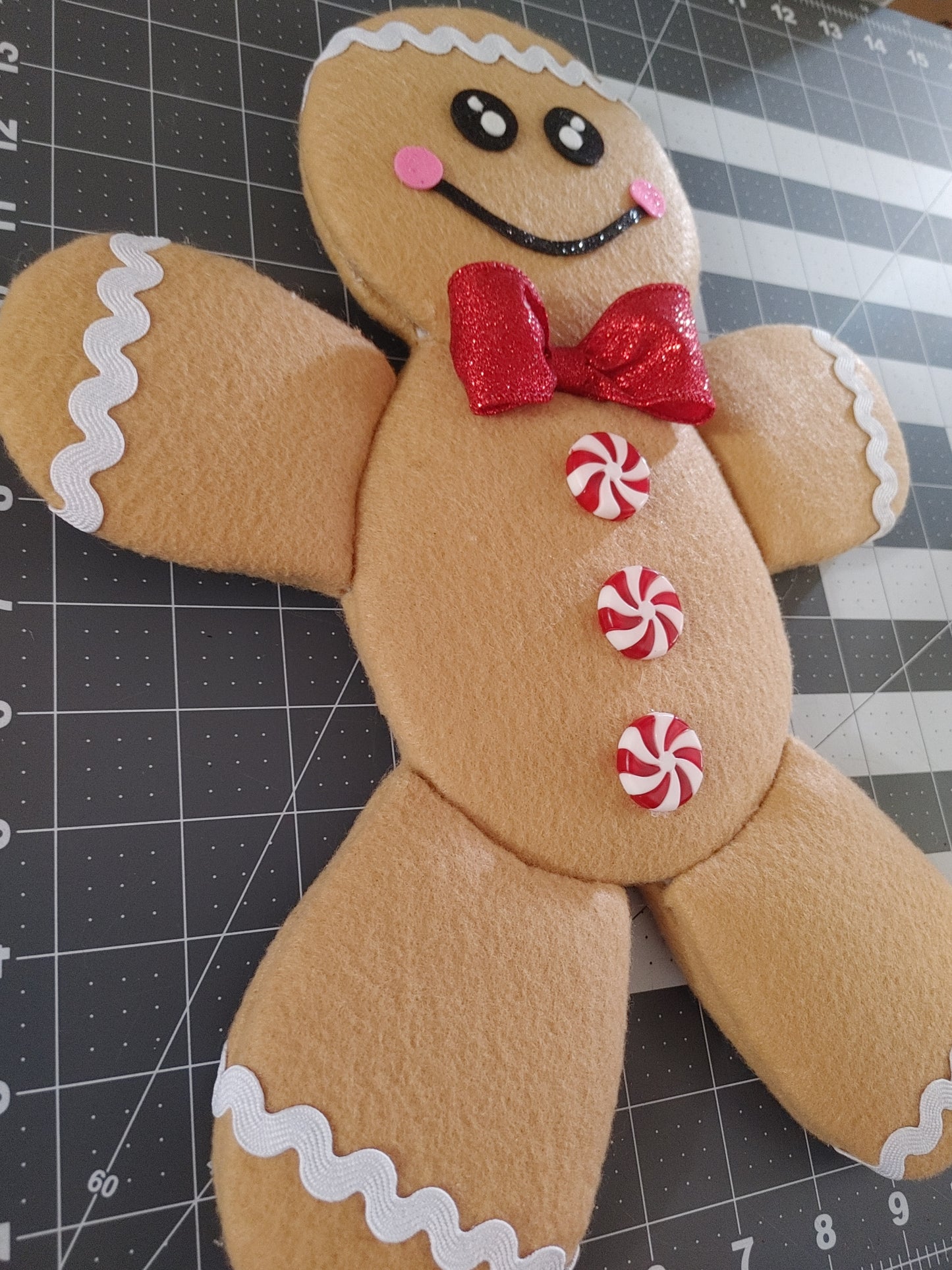 Wreath Attachment - Gingerbread Boy