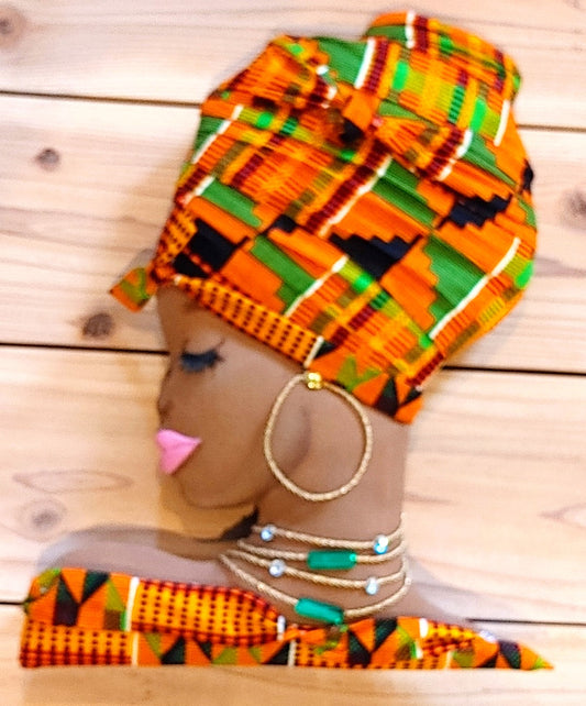 Wreath Attachment - African America Lady