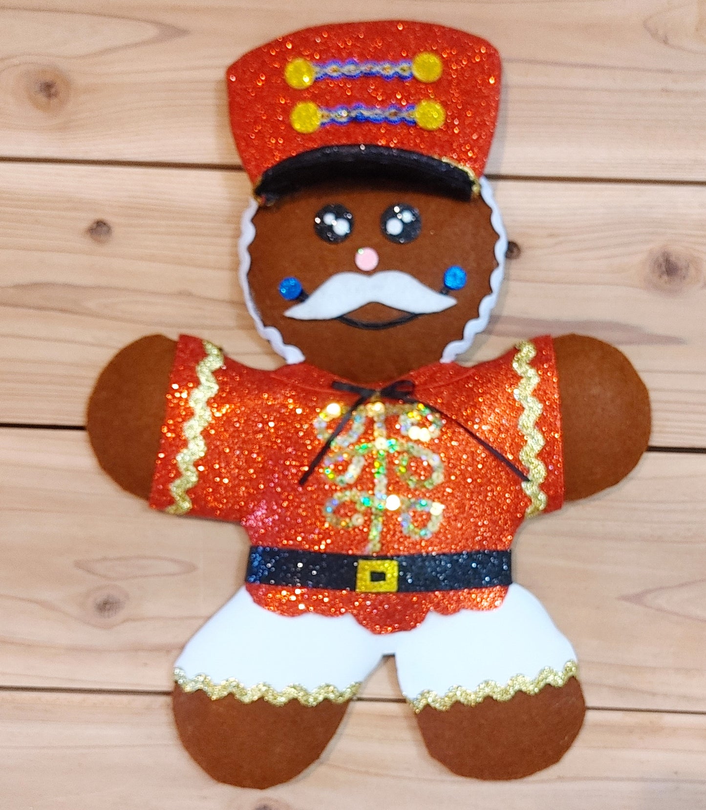Wreath Attachment - Nutcracker Gingerbread