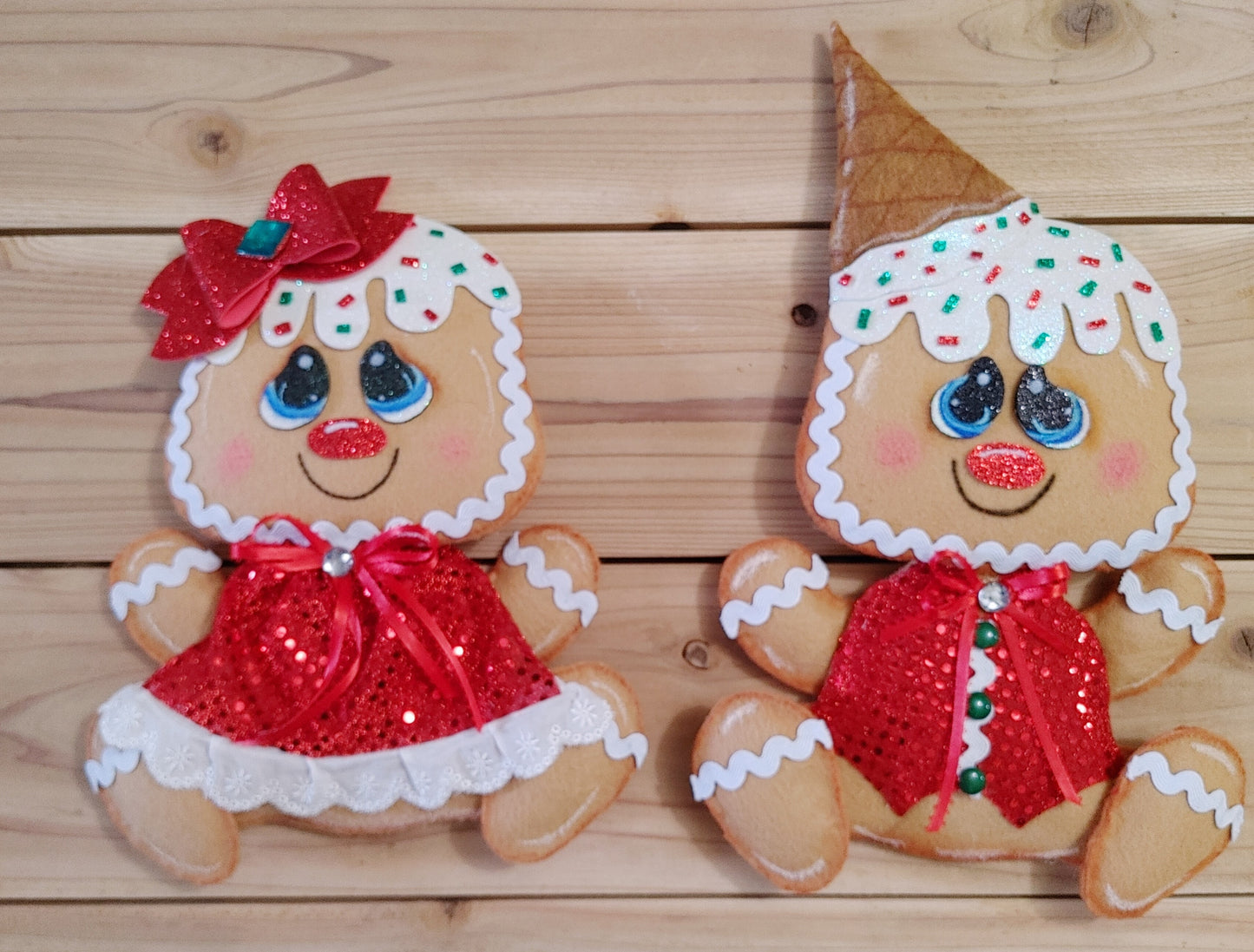 Wreath Attachment - Square Face Gingerbreads