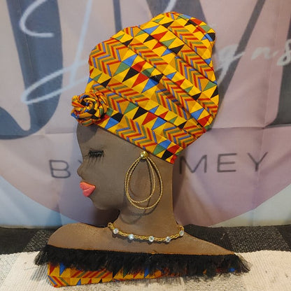 Wreath Attachment - African America Lady