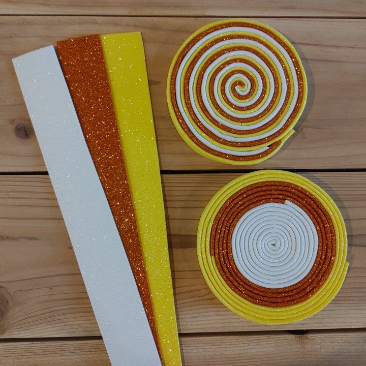 Wreath Embellishment- Foam Lollipops (3 custom colors)