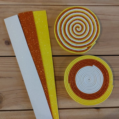 Wreath Embellishment- Foam Lollipops (3 custom colors)