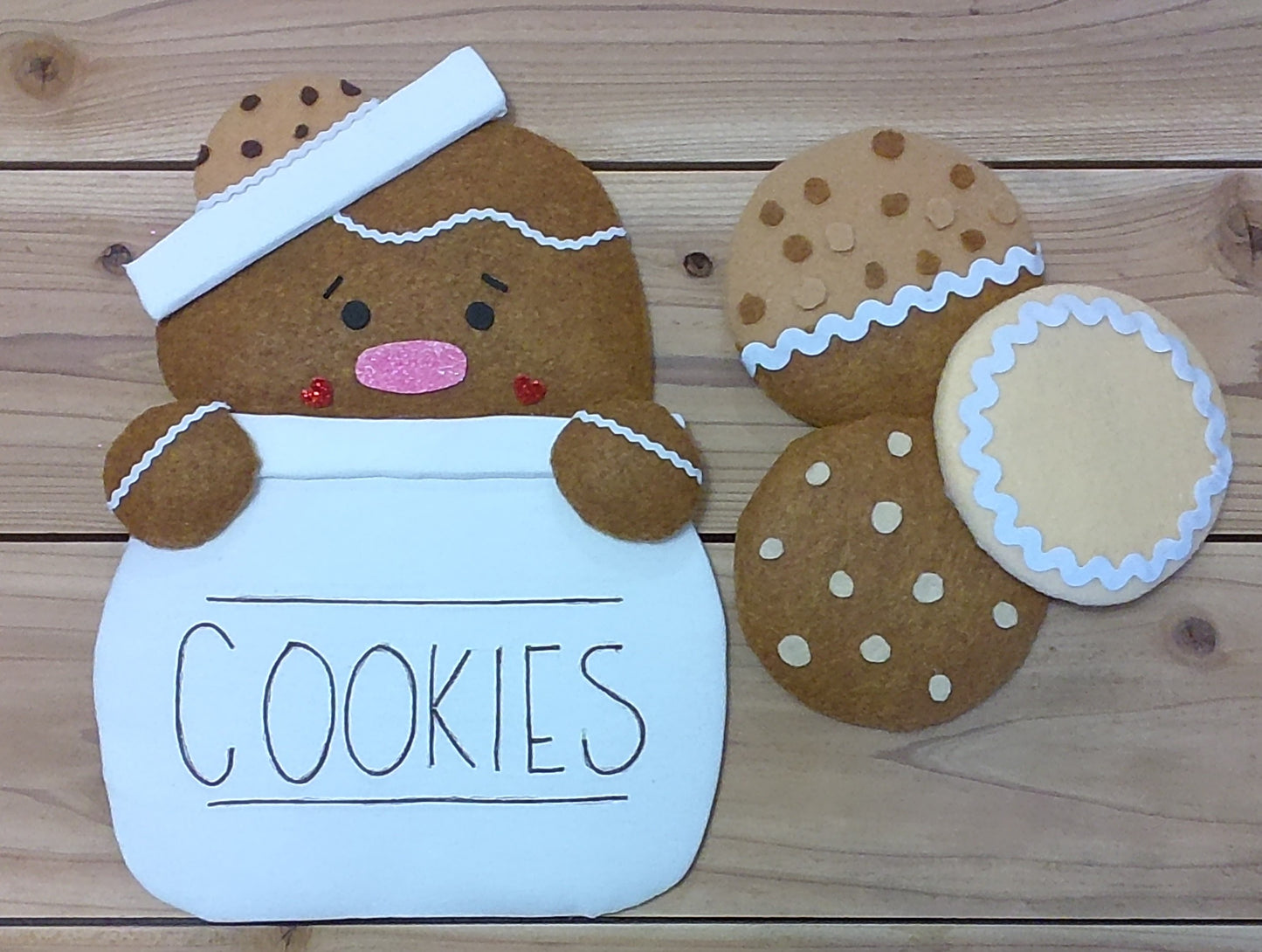 Wreath Attachment - Gingy in Cookie Jar