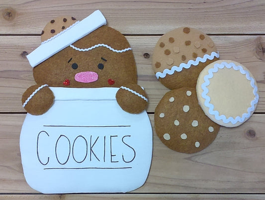 Wreath Attachment - Gingy in Cookie Jar