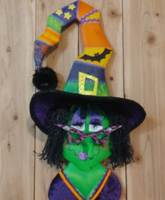 Wreath Attachment - Witch Violet (Tall Hat)