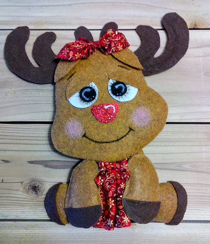 Wreath Attachment - Dasher and Dancer Raindeer