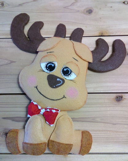 Wreath Attachment - Dasher and Dancer Raindeer