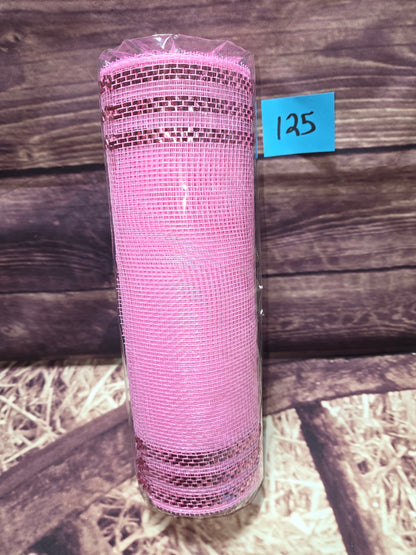 Destash - 10 inch deco mesh (121-126)