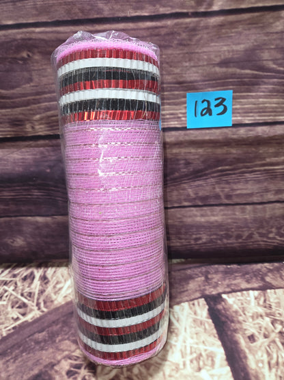 Destash - 10 inch deco mesh (121-126)
