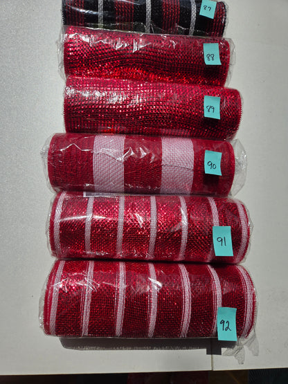 Destash - 10 inch deco mesh (87-92)