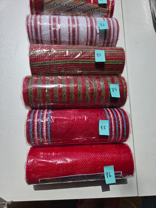 Destash - 10 inch deco mesh (81-86)
