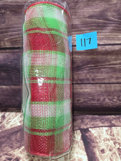 Destash - 10 inch deco mesh (116-120)