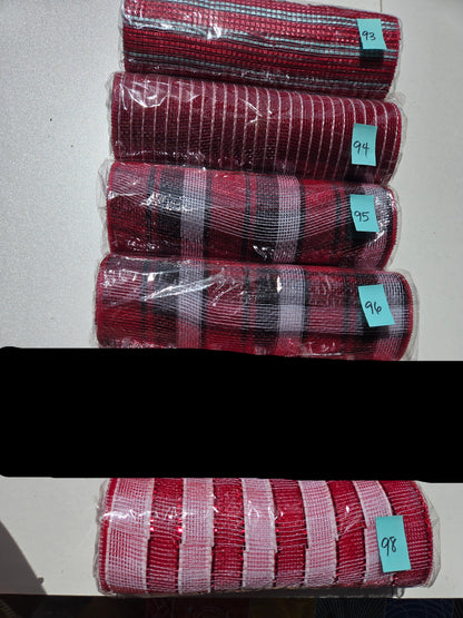 Destash - 10 inch deco mesh (93-98)