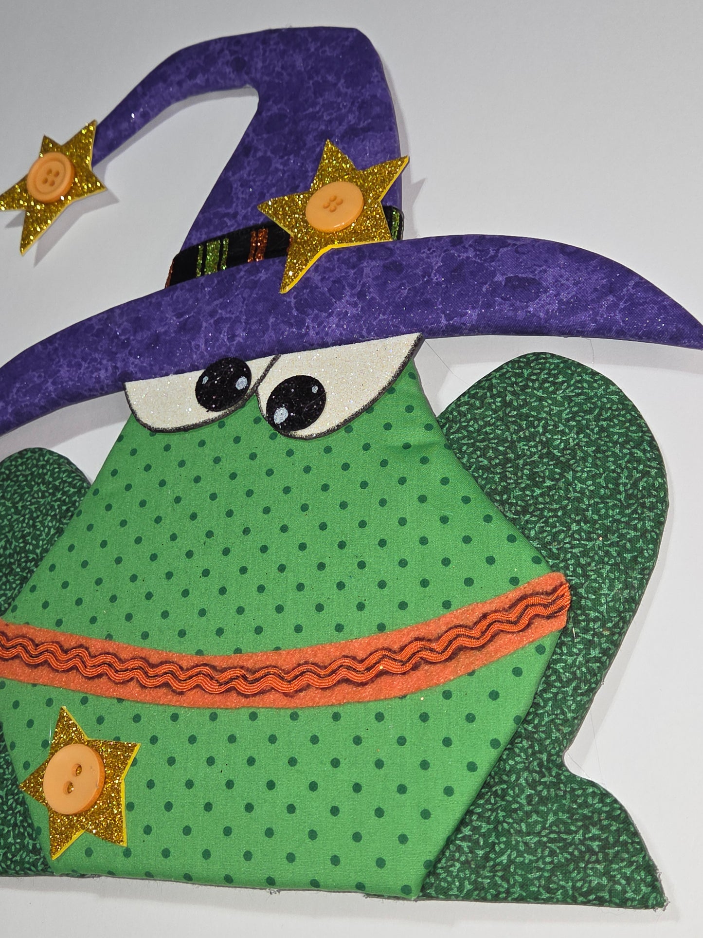 Wreath Attachment - Halloween Frog