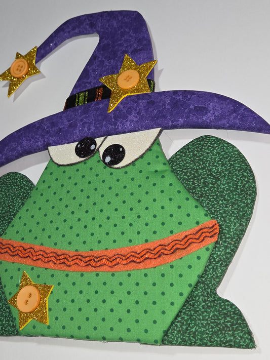 Wreath Attachment - Halloween Frog