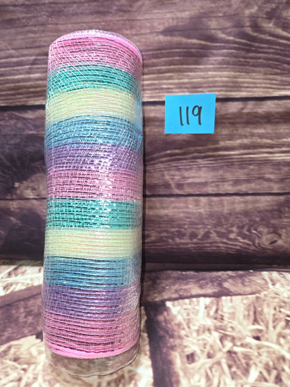 Destash - 10 inch deco mesh (116-120)