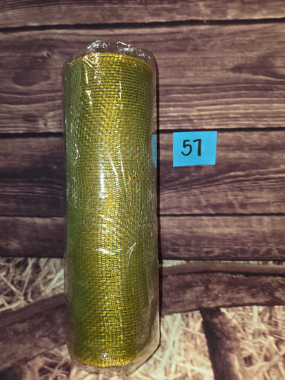 Destash - 10 inch deco mesh (53-58)