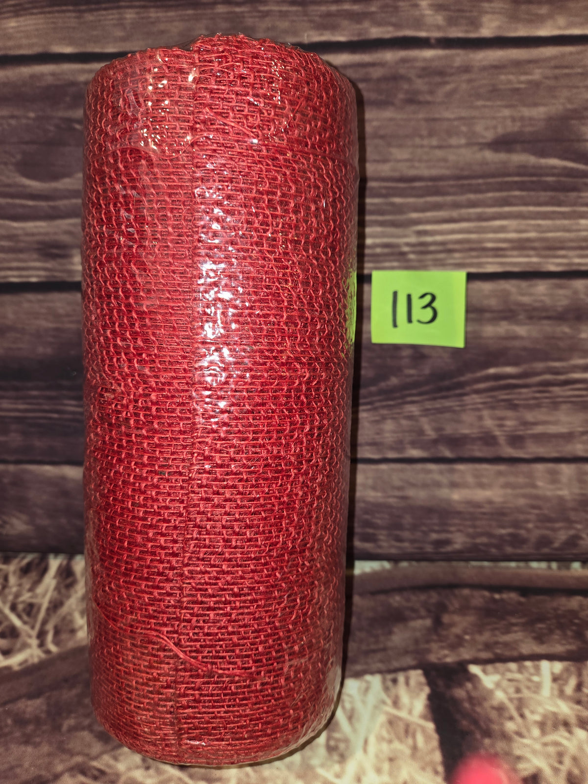 Destash - 10 inch deco mesh (111-115)