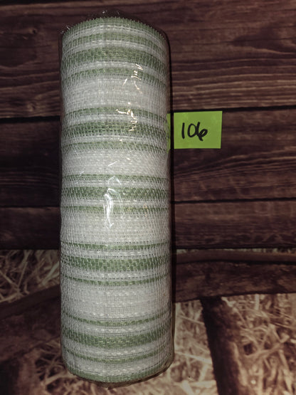 Destash - 10 inch deco mesh (103 - 106)
