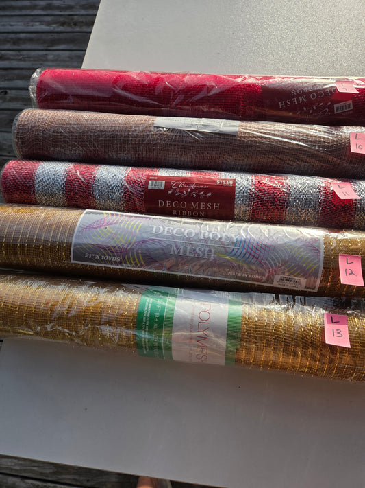 Destash - 21 inch deco mesh (9-13)