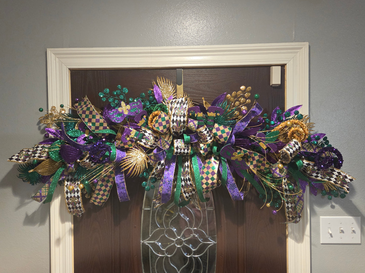 Mardi Gras Garland