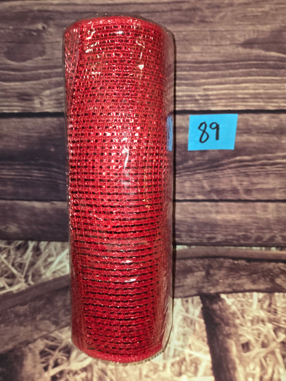Destash - 10 inch deco mesh (87-92)