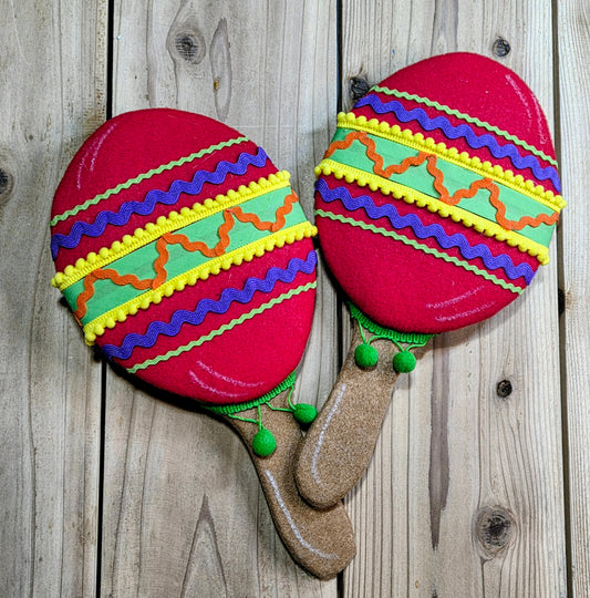 Wreath Attachment-Fiesta Maracas