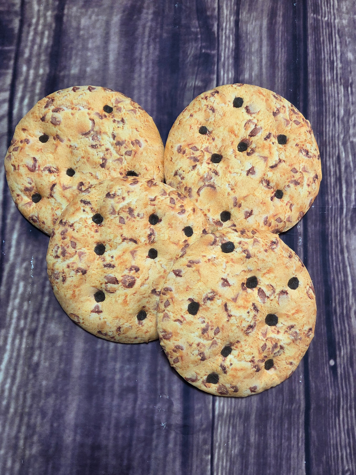 Chocolate Chip Cookie Wreath Attachments – 6" Handmade Cookie Decor
