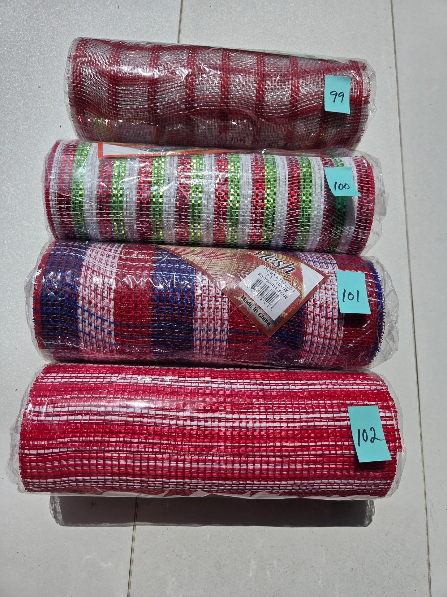 Destash - 10 inch deco mesh (93-98) (Copy)