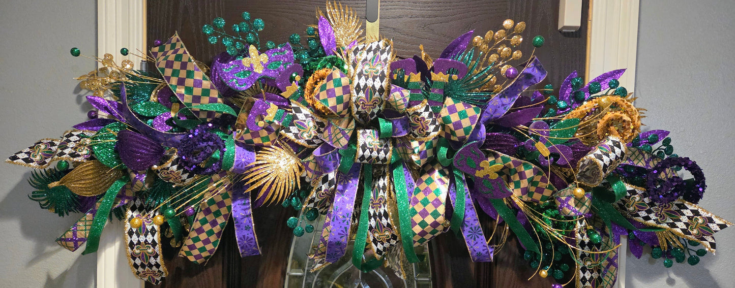 Mardi Gras Garland