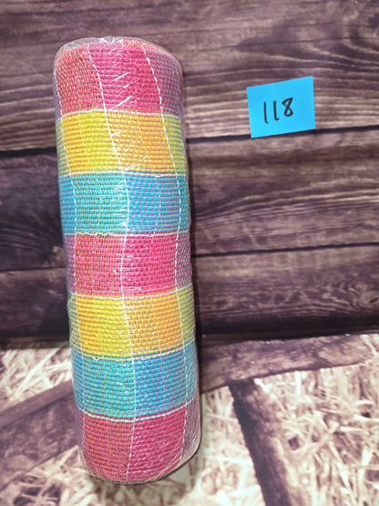 Destash - 10 inch deco mesh (116-120)