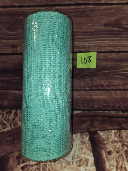 Destash - 10 inch deco mesh (107-110)