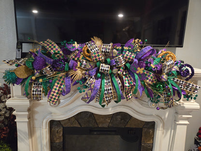 Mardi Gras Garland