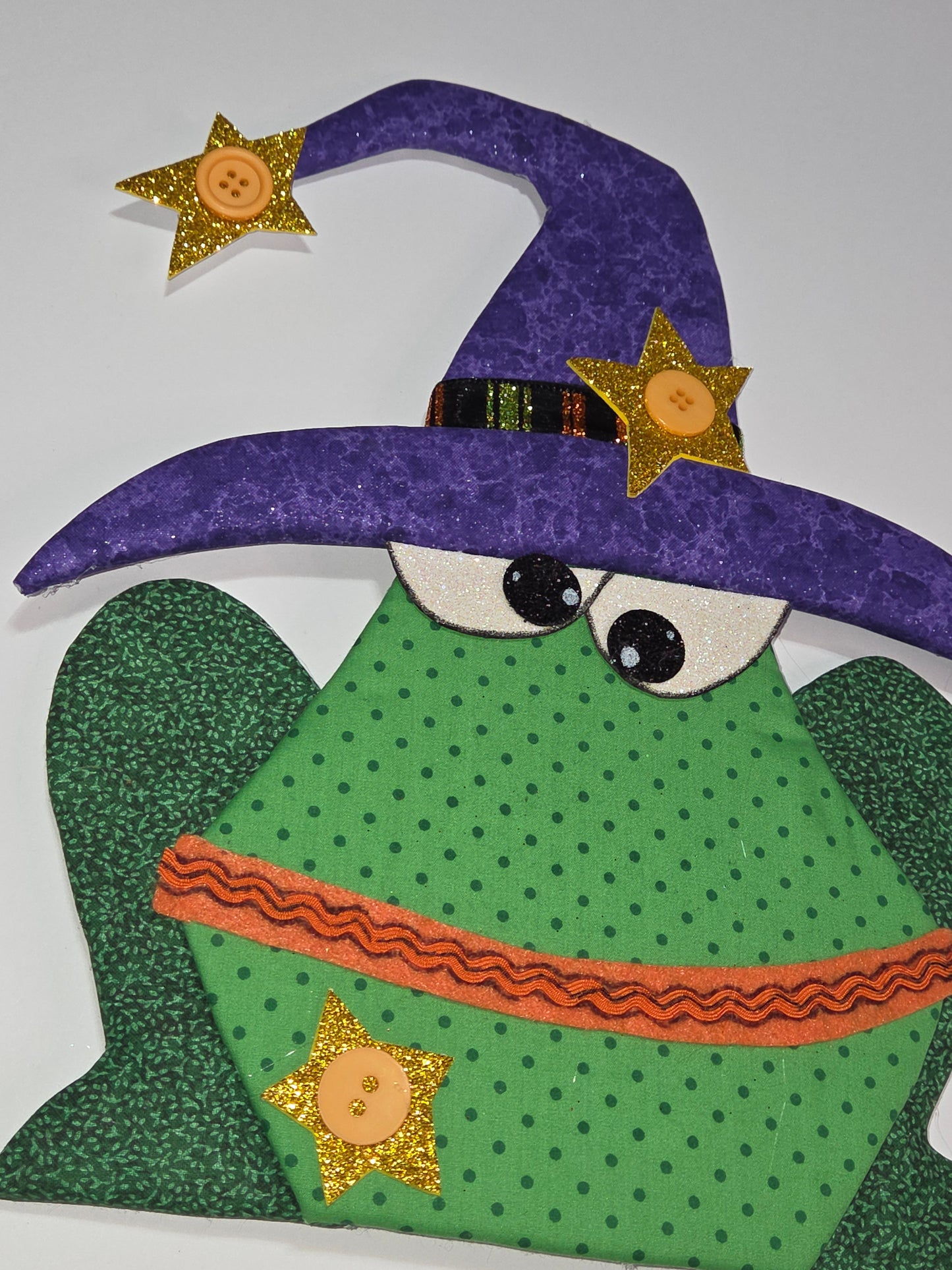 Wreath Attachment - Halloween Frog