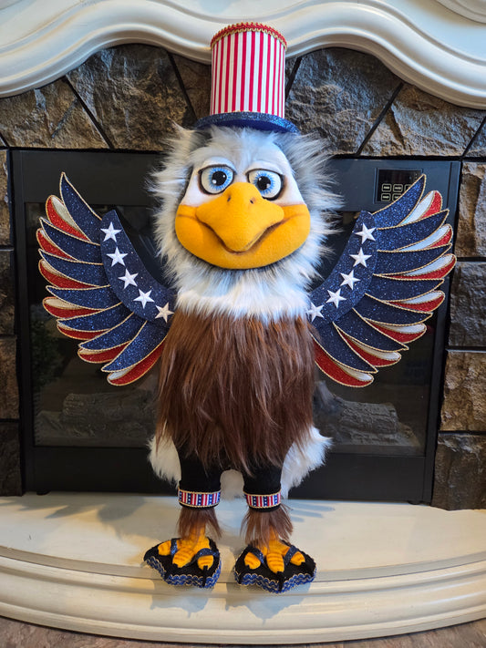 Wreath Attachment - Large American Eagle