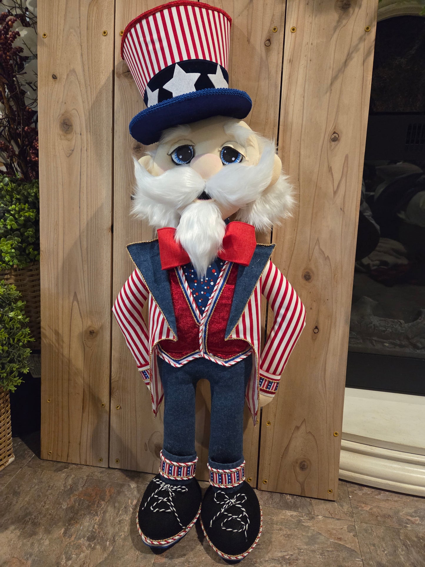 Wreath Attachment- Uncle Sam Full Body