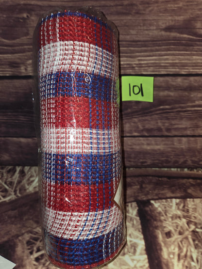 Destash - 10 inch deco mesh (99-102)