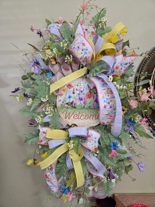 Wreath - Large Spring Swag